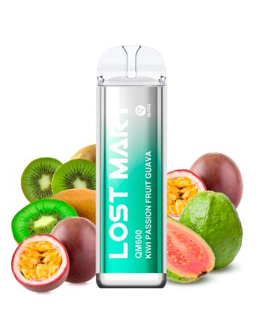 Pod Desechable Kiwi Passion Fruit Guava 600puffs - Lost Mary QM600 20mg