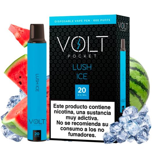 Pod Desechable Lush Ice 600puffs 20mg - Volt Pocket