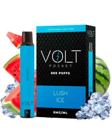 Pod Desechable Lush Ice 600puffs - SIN NICOTINA - Volt Pocket