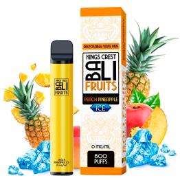 Pod Desechable Peach Pineapple Ice 20mg - Bali Fruits by Kings Crest