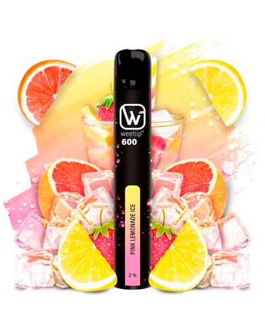 Pod Desechable Pink Lemonade 600puffs - Weetiip