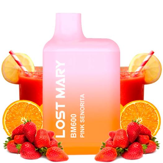 Pod desechable Pink Senorita 600puffs - Lost Mary BM600 20mg Desechable
