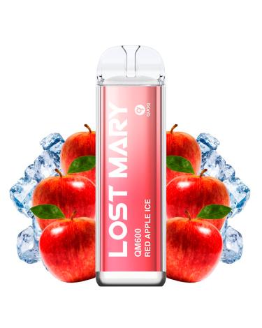 Pod Desechable Red Apple Ice 600puffs - Lost Mary QM600 20mg