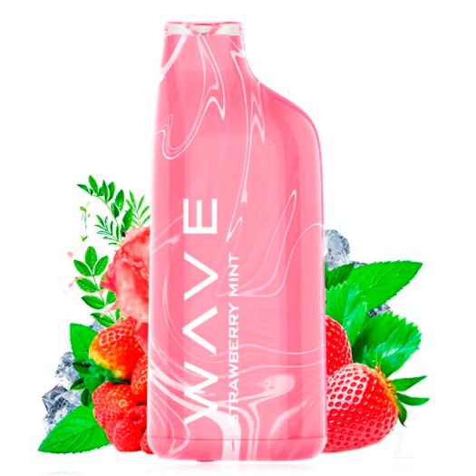 Pod Desechable Strawberry Mint 800puffs 20mg - Bud Vape Wave 800