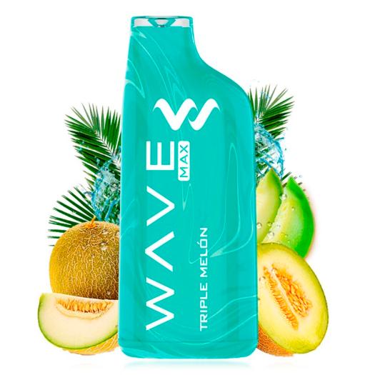 Pod Desechable Triple Melon 8000 Puffs - Bud Vape Wave Max