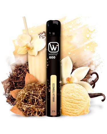 Pod Desechable Vanilla Tobacco 600puffs - Weetiip