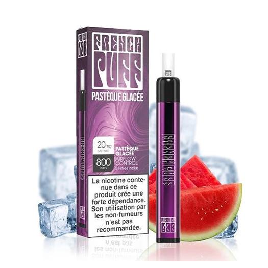Pod desechable Vape Pen Sandía Helada 800 caladas - 550 mAh 20mg - French Puff