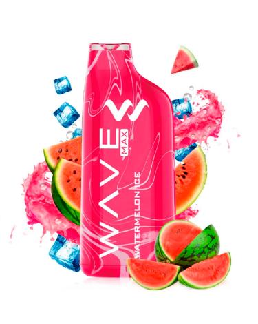 Pod Desechable Watermelon Ice 8000 Puffs - Bud Vape Wave Max