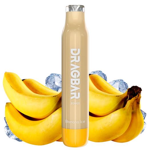 Pod Dragbar BANANA ICE 600 puffs - SIN NICOTINA