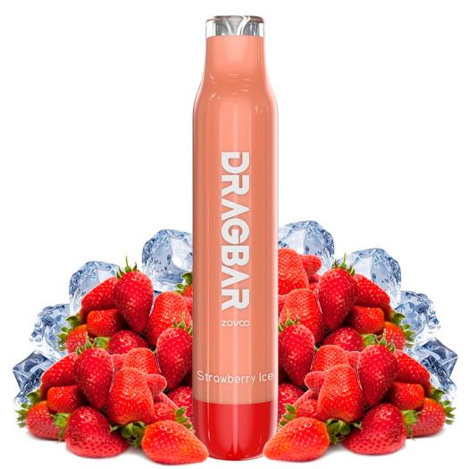 Pod Dragbar STRAWBERRY ICE 600 puffs - Zovoo by VooPoo - Desechable
