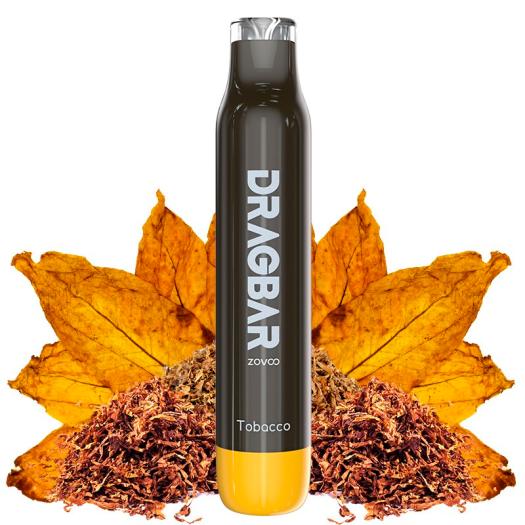 Pod Dragbar Tobacco 600 puffs 20mg - Zovoo by VooPoo - Desechable