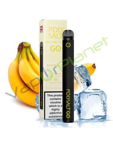 Pod Salt GO BANANA ICE Desechable Pod System 500 puff - 20mg