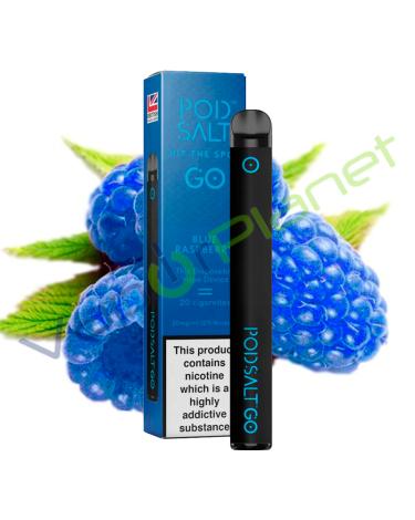 Pod Salt GO BLUE RASPBERRY Desechable Pod System 500 puff - 20mg