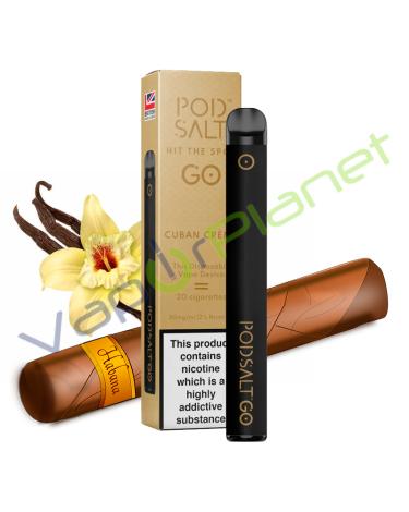 Pod Salt GO CUBAN CREAM Desechable Pod System 500 puff - 20mg