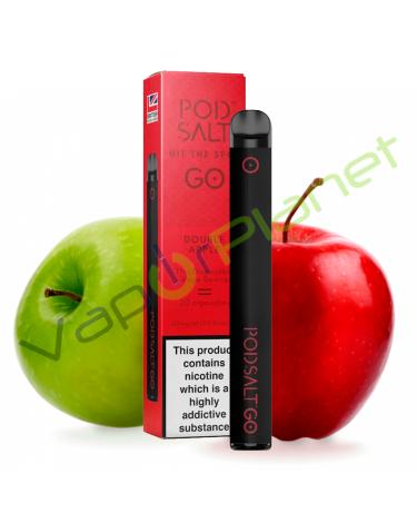 Pod Salt GO DOUBLE APPLE Desechable Pod System 500 puff - 20mg