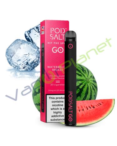 Pod Salt GO WATERMELON BREEZE Desechable Pod System 500 puff - 20mg