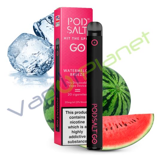Pod Salt GO WATERMELON BREEZE Desechable Pod System 500 puff - 20mg