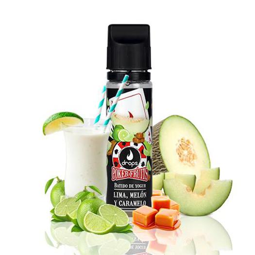POKER FRUITS Batido de Lima Melón Caramelo【50ml】- DROPS POKER FRUITS Batido de Lima Melón Caramelo【50ml】- DROPS
