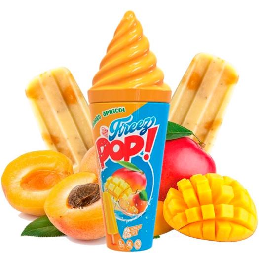 Pop Mango Apricot 50ml - Freez Pop + Nicokit Gratis
