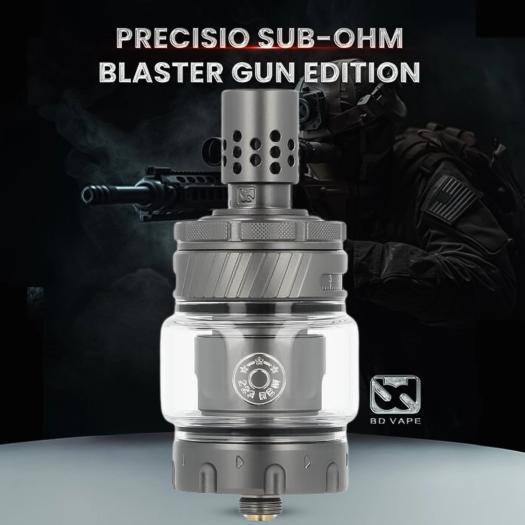 Precisio Sub-Ohm Blaster Gun Edition BD Vape Precisio Sub-Ohm Blaster Gun Edition BD Vape