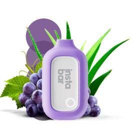 Puff Aloe Grape 5000Puff - 12ml - Insta Bar - SIN NICOTINA