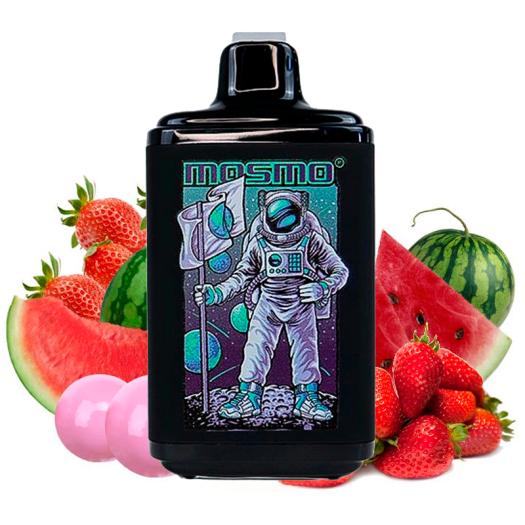 Puff Sub Ohm Strawberry Watermelon Bubblegum 9000 Puff - SIN NICOTINA - Mosmo