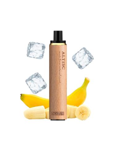 Puffs Notus 1500 Puffs Banana Ice - Altisc - Desechable SIN NICOTINA