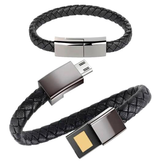 Pulsera cable cargador USB a Tipo C