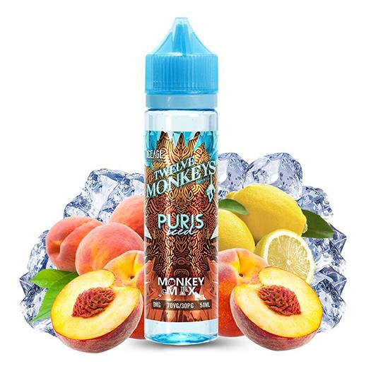 PURIS ICE AGE 12 Monkeys Vapor Co. 60ml Líquidos para Vapear