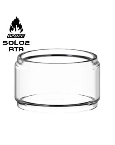 Pyrex Bubble Blaze Solo 2 RTA 5.5ml Thunder Cloud X Mike Vapes