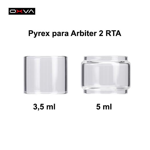 Pyrex / Glass para atomizador Arbiter 2 - OXVA Pyrex