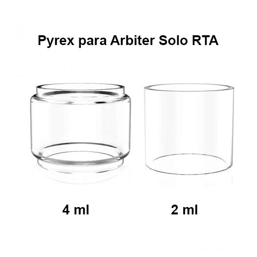 Pyrex / Glass para atomizador Arbiter SOLO - OXVA Pyrex