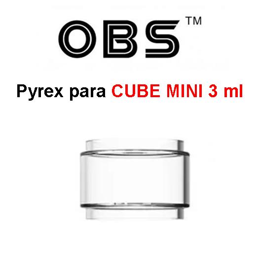 Pyrex / Glass para CUBE MINI 3ml – OBS Pyrex