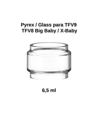 Pyrex / Glass para TFV9 / TFV8 Big Baby / X-Baby 6.5ml – Smok Pyrex