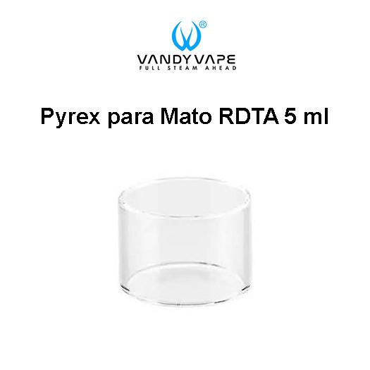 Pyrex / Glass PSU para MATO RDTA 5 ml – Vandy Vape Pyrex