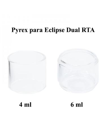 Pyrex para Eclipse Dual RTA 4ml / 6ml - Yachtvape