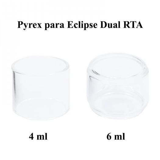 Pyrex para Eclipse Dual RTA 4ml / 6ml - Yachtvape