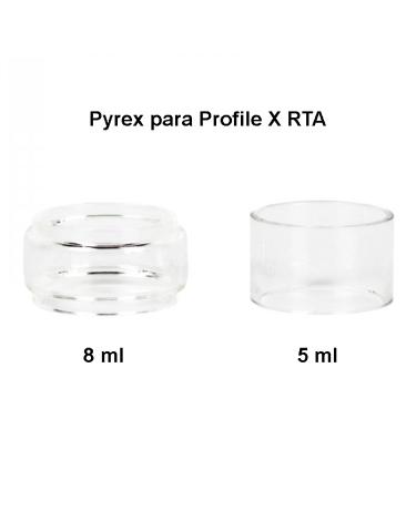 Pyrex para Profile X RTA - Wotofo Pyrex