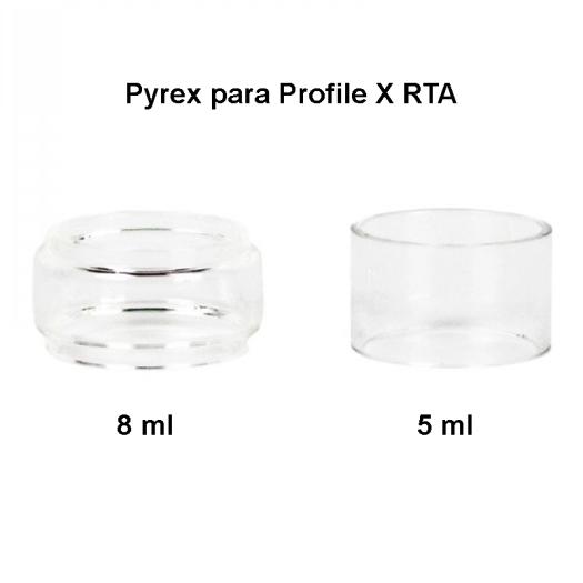 Pyrex para Profile X RTA - Wotofo Pyrex