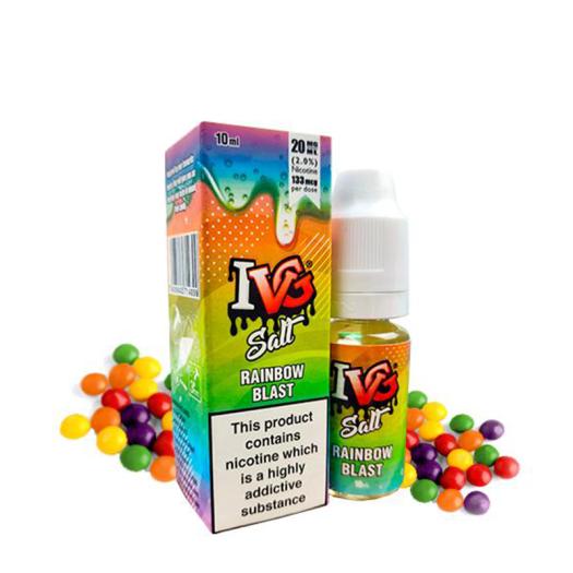 RAINBOW BLAST I VG SALT 10 ml - 10 mg y 20 mg - Líquido con SALES DE NICOTINA