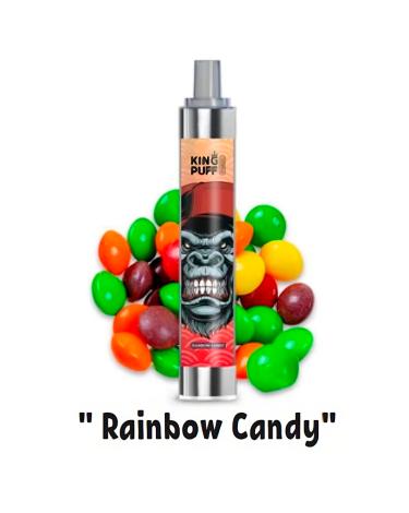 RAINBOW CANDY 4000 PUFFS - SIN NICOTINA - KING PUFF