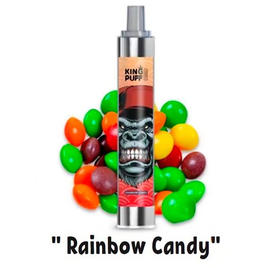 RAINBOW CANDY 4000 PUFFS - SIN NICOTINA - KING PUFF