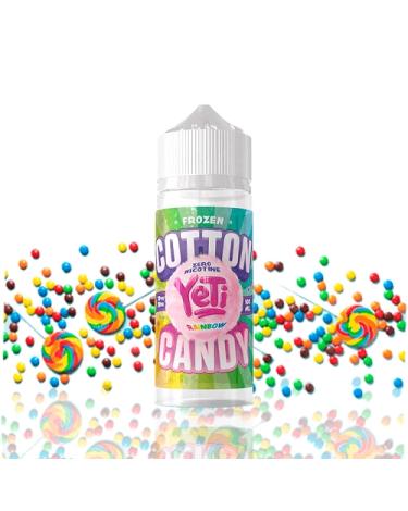 Rainbow - Yeti Cotton Candy Frozen 100ml + 2 Nicokit Gratis