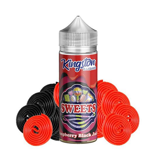 Raspberry Black Jack - Kingston E-liquids 100ml + Nicokits Gratis