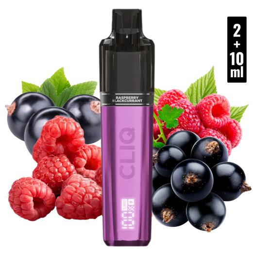 RASPBERRY BLACKCURRANT Desechable 2+10ml Cliq 15000 Puff - 20 mg - AVM