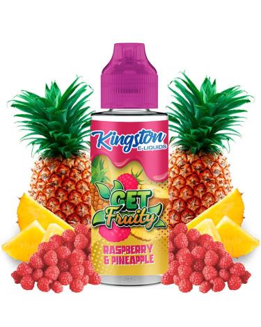 Raspberry & Pineapple – GET FRUITY - Kingston E-liquids 100ml + Nicokits Gratis