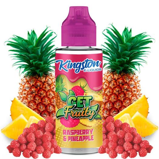 Raspberry & Pineapple – GET FRUITY - Kingston E-liquids 100ml + Nicokits Gratis