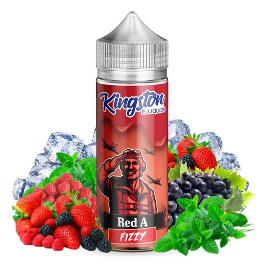 Red A Fizzy Kingston E-liquids 100ml + Nicokits Gratis