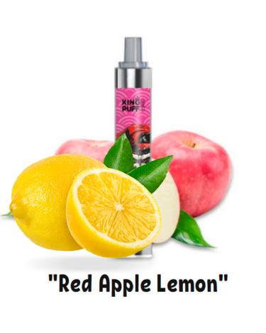 RED APPLE LEMON 4000 PUFFS - SIN NICOTINA - KING PUFF