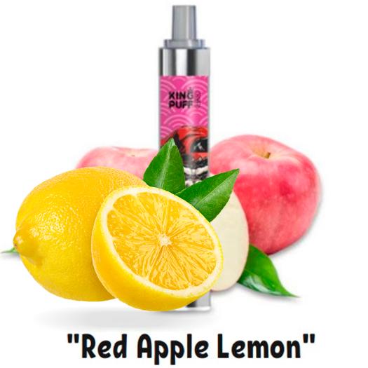 RED APPLE LEMON 4000 PUFFS - SIN NICOTINA - KING PUFF